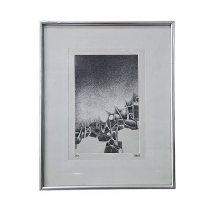 LANOE XXème siècle 
Lithographie sur papier...