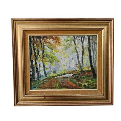 Jehan BERJONNEAU (1890-1972)
Sous bois à...