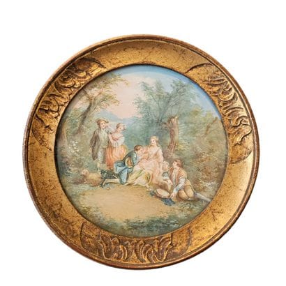 TRAVAIL FRANÇAIS XXème siècle 
Deux miniatures...