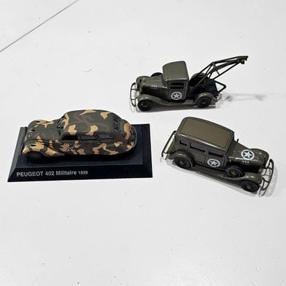 ELIGOR France 1/43ème
Ensemble de trois véhicules...