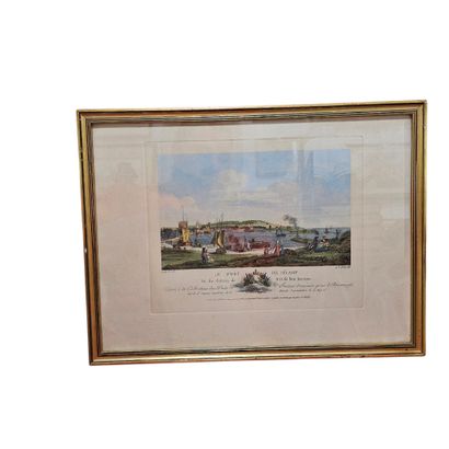 ENSEMBLE DE QUATRE GRAVURES ET REPRODUCTIONS...