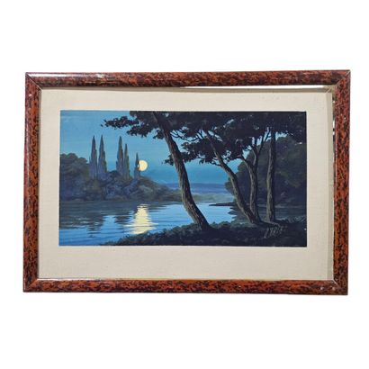 D'ARTA XXème siècle
Paysage méditerranéen...