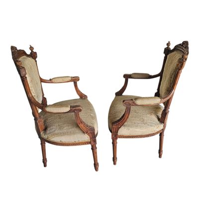 TRAVAIL XIXème siècle
Paire de fauteuils...