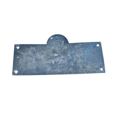 PLAQUE votive émaillée figurant 