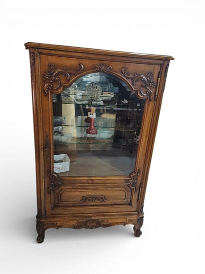 TRAVAIL PROVENCAL XXème siècle 
Vitrine en...