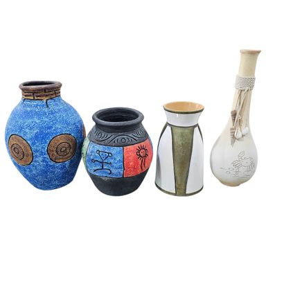 Ensemble de vases en céramique comprenant...