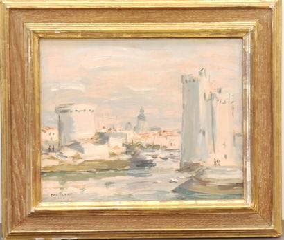 TOUBLANC Léon (1900-1990)
Port de La Rochelle
Huile...