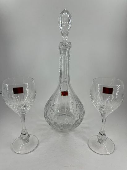 L'ATELIER DU CRISTAL
Suite de six verres...