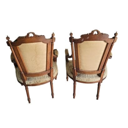 TRAVAIL XIXème siècle
Paire de fauteuils...