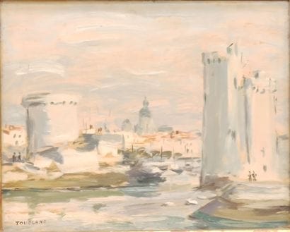 TOUBLANC Léon (1900-1990)
Port de La Rochelle
Huile...