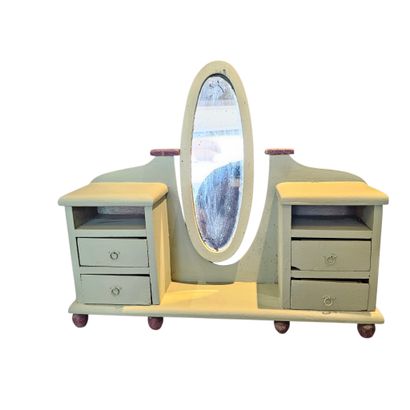 Mobilier de poupée comprenant :
1. Lit à...