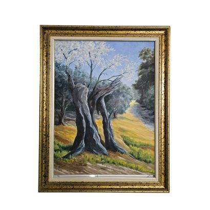 André LENAIN (XXème siècle)
Paysage de Provence
Huile...