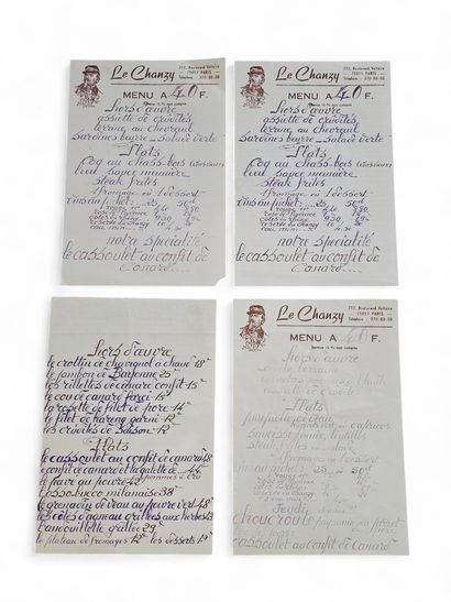 MICHEL OLIVER
Le Bistrot de Paris de 