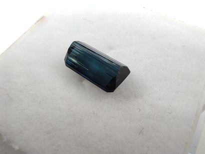 TOURMALINE blue indicolite Mozambique émeraude...