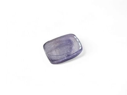TANZANITE violet blue , cabochon , Tanzanie...