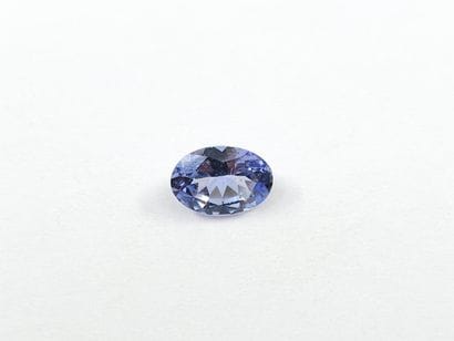TANZANITE violet blue , ovale , Tanzanie...