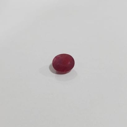 SAPHIR Natural Pinkish orange , oval , Songea,...