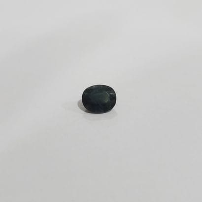 SAPHIR deep greenish green , ovale , Australie...