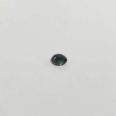 SAPHIR greenish blue , ovale , Australie...