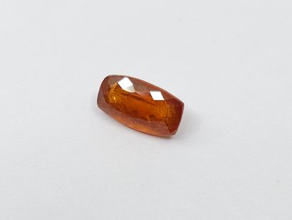 GRENAT orange spessartite , coussin , Namibie...