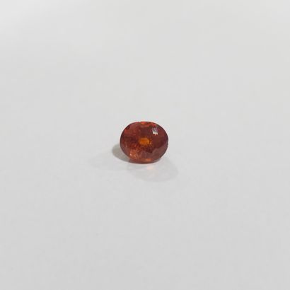 GRENAT medium orange spessartite Namibie...