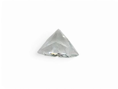 AIGUE MARINE greenish blue , trillion , Brésil...