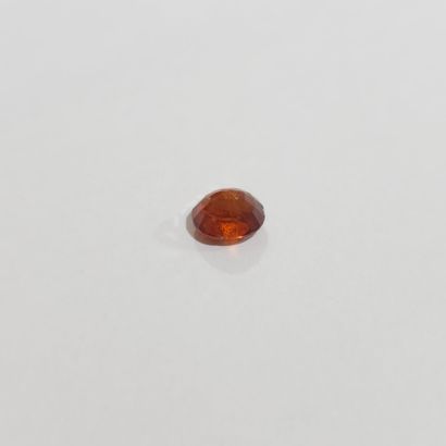 GRENAT medium orange spessartite Namibie...