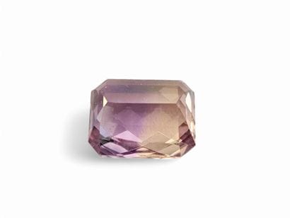 AMETRINE yellow et purple VS, taille émeraude,...