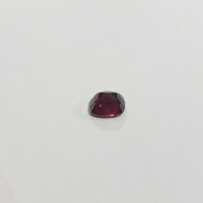 GRENAT purplish pink rhodolite , coussin...