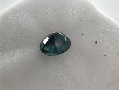 SAPHIR green blue Madagascar ovale
Dim :...