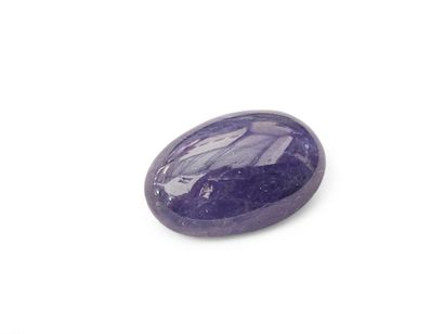 TANZANITE violet blue , cabochon , Tanzanie...