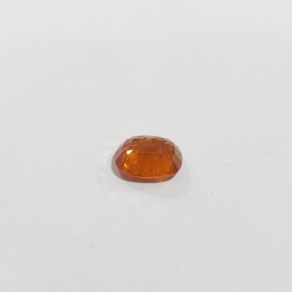 GRENAT orange spessartite , coussin , Nigéria...
