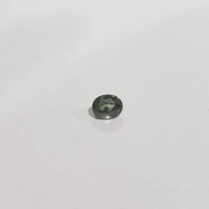 SAPHIR bluish green , ovale , Australie ,...