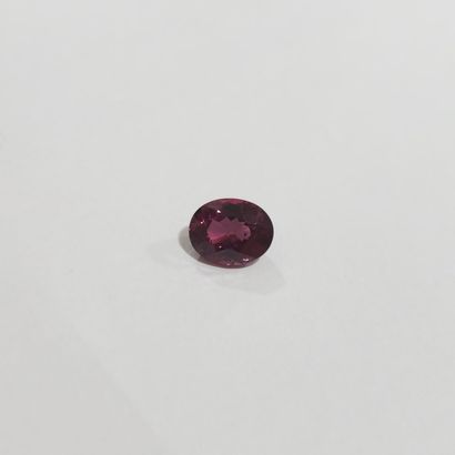 GRENAT purplish pink rhodolite , ovale ,...