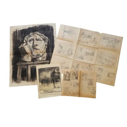 DENISE LEBAUD (XX)
Reunion important de dessins...