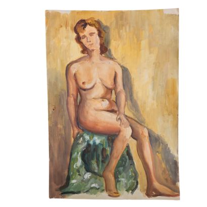 DENISE LEBAUD (XX)
Reunion de deux gouaches...