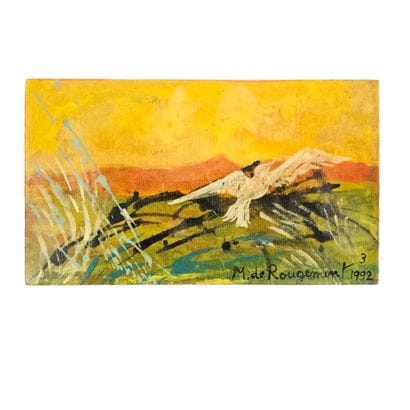MICHELINE DE ROUGEMONT (1922-2004)
Laque...