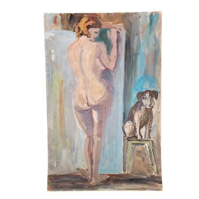DENISE LEBAUD (XX)
Reunion de deux gouaches...