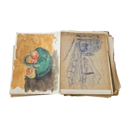 DENISE LEBAUD (XX)
Important lot de dessins...