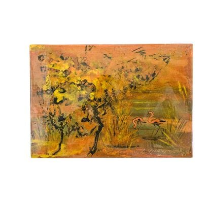 MICHELINE DE ROUGEMONT (1922-2004)
Laque...