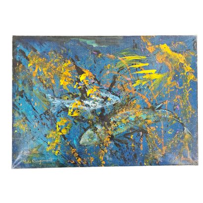 MICHELINE DE ROUGEMONT (1922-2004)
Huile...