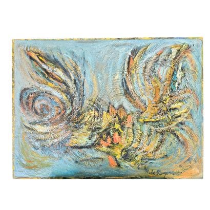 MICHELINE DE ROUGEMONT (1922-2004)
Huile...