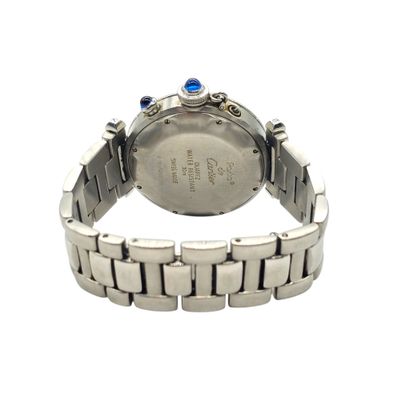CARTIER
PASHA model stainless steel chronograph...