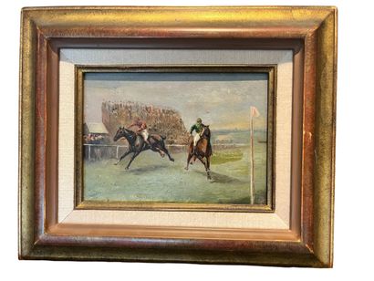 Eugène PÉCHAUBES (1890–1967)
The Race
Oil...