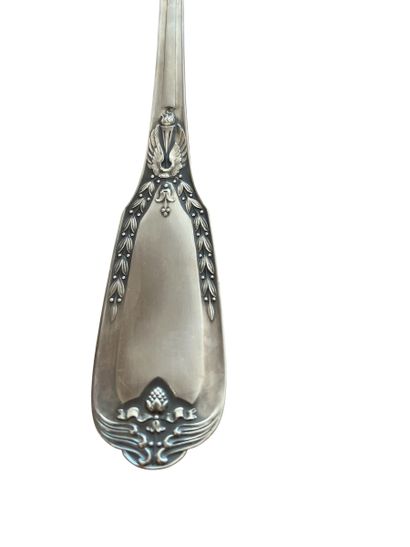 RAVINET DENFERT
49-piece silver plated cutlery...