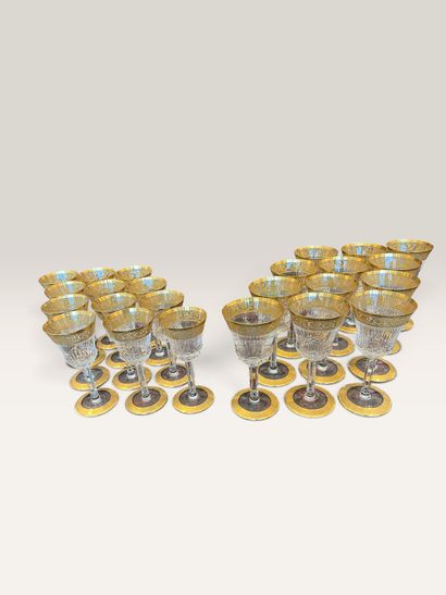 SAINT-LOUIS “THISTLE OR” model
A 24-piece...