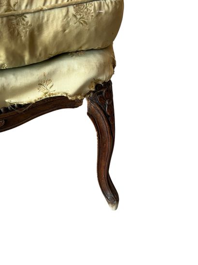 18th-century French FURNITURE
Pair of armchairs...