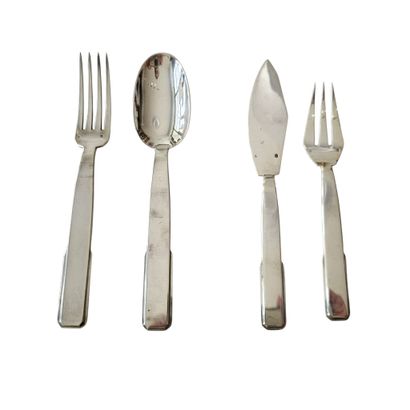 RAVINET DENFERT Art Deco model
Set of 925...