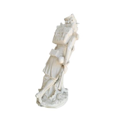 CAPODIMONTE, after Georges Flamand (1895–1925)
“Grogniard”
White...