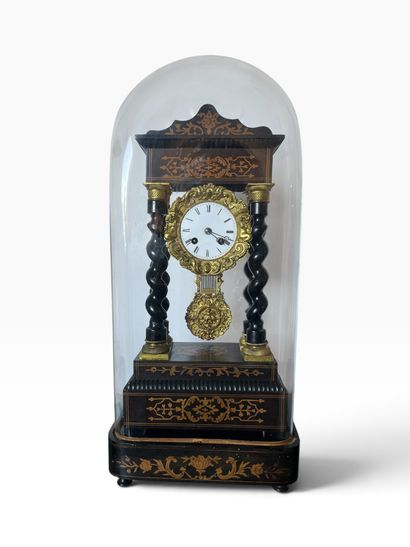 French antique clock from the Charles X period
Wood...